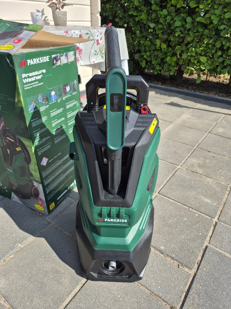 Te koop hogedrukreiniger parkside, Tuin en Terras, Hogedrukreinigers, Ophalen, Parkside, Zo goed als nieuw, Elektrisch