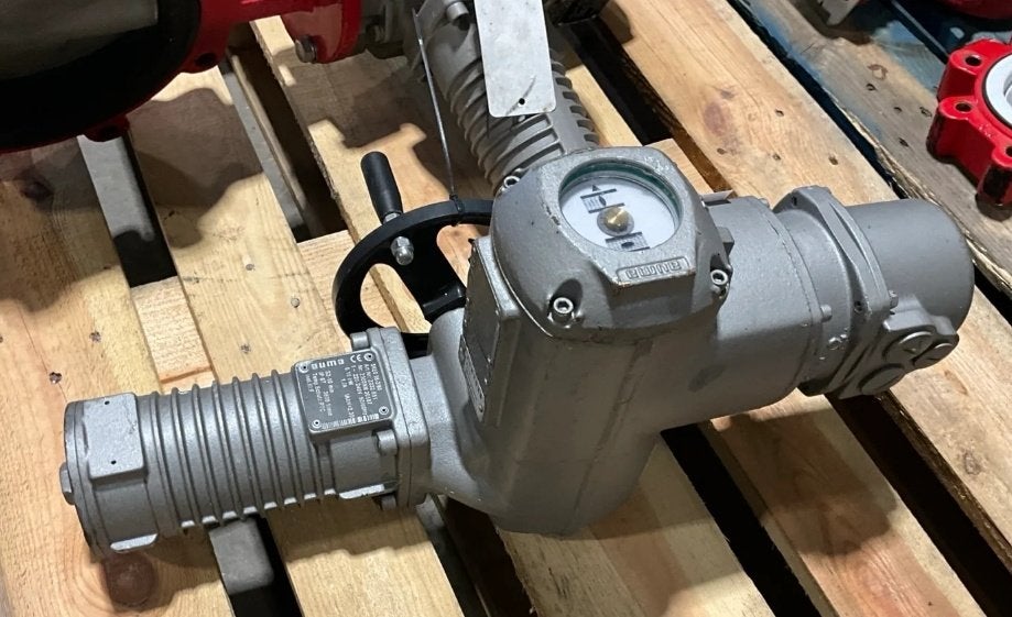 Auma Actuator elctrische/klepaandrijving, Ophalen of Verzenden, Gebruikt