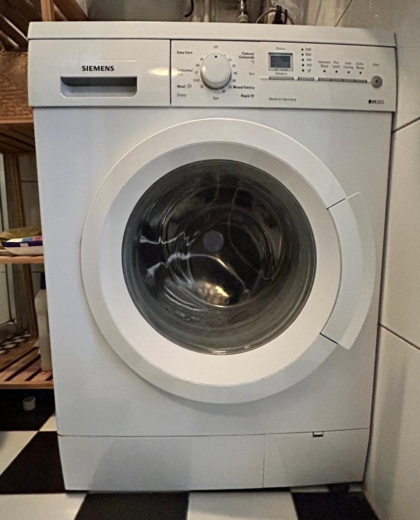 washing machine siemens IQ300, Ophalen, Gebruikt, Voorlader, Kort programma
