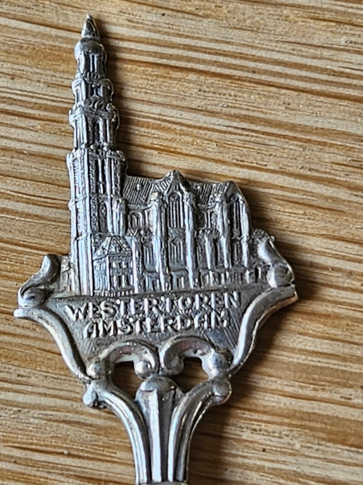 theelepel Amsterdam.Westertoren, Antiek en Kunst, Ophalen of Verzenden