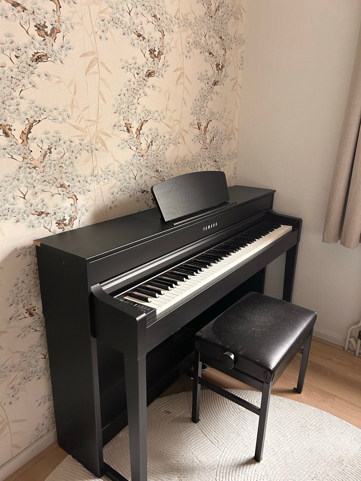 Yamaha Clavinova CLP-535 Digitale Piano, Muziek en Instrumenten, Ophalen, Zwart, Digitaal, Zo goed als nieuw