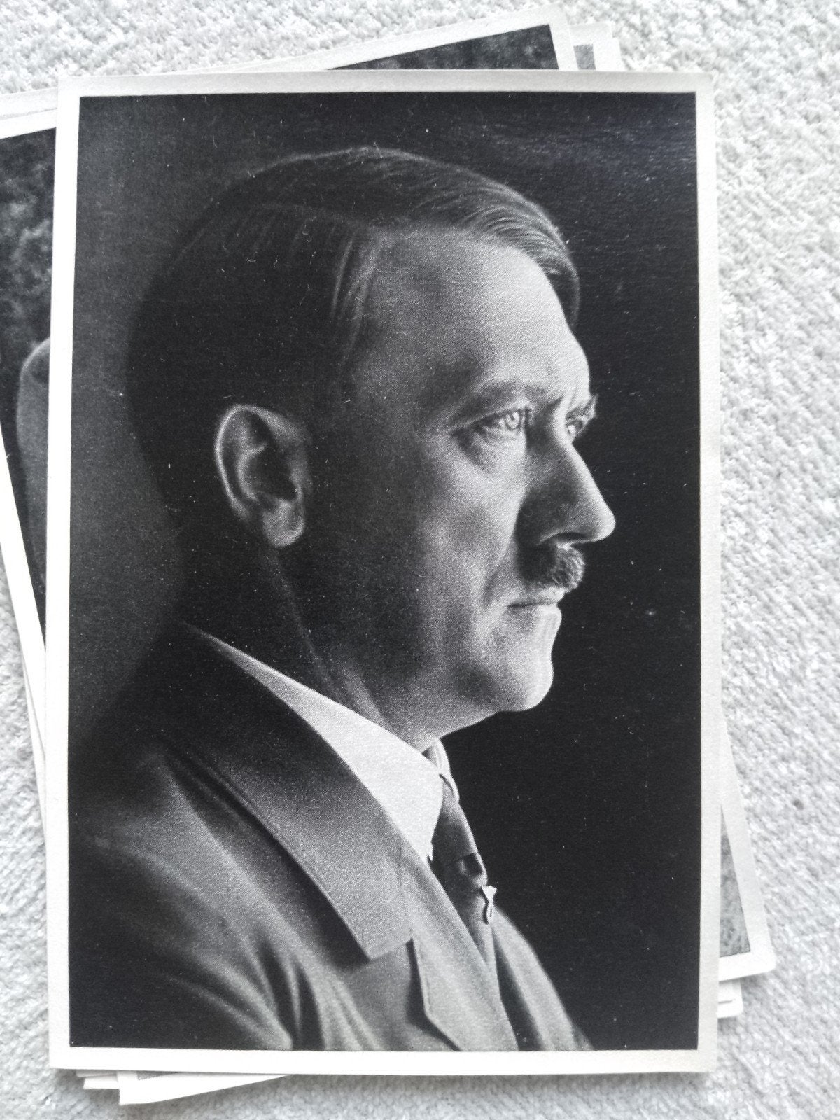 2ww.,2WO,2wk, De Führer op zijn 47e verjaardag, 12x10 cm, Verzenden, Overige soorten, Duitsland, Foto of Poster