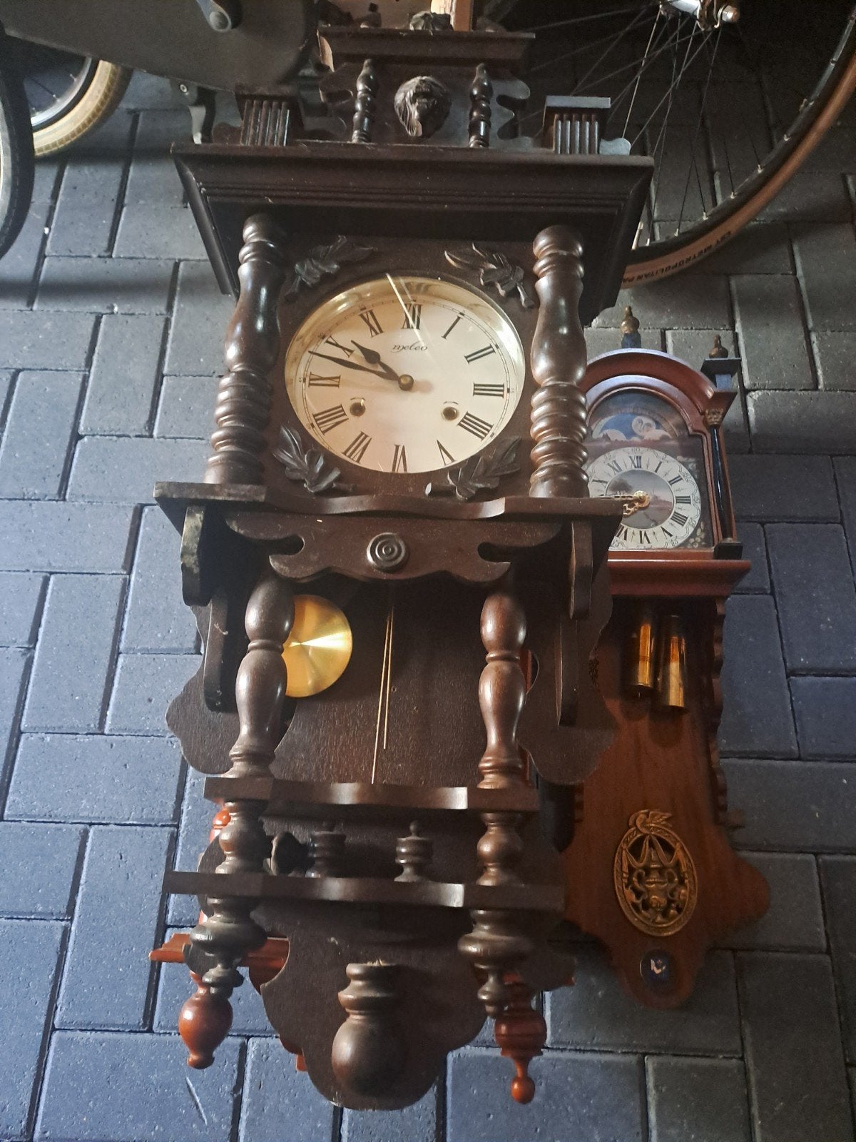 4 oude klokkenn, Antiek en Kunst, Ophalen