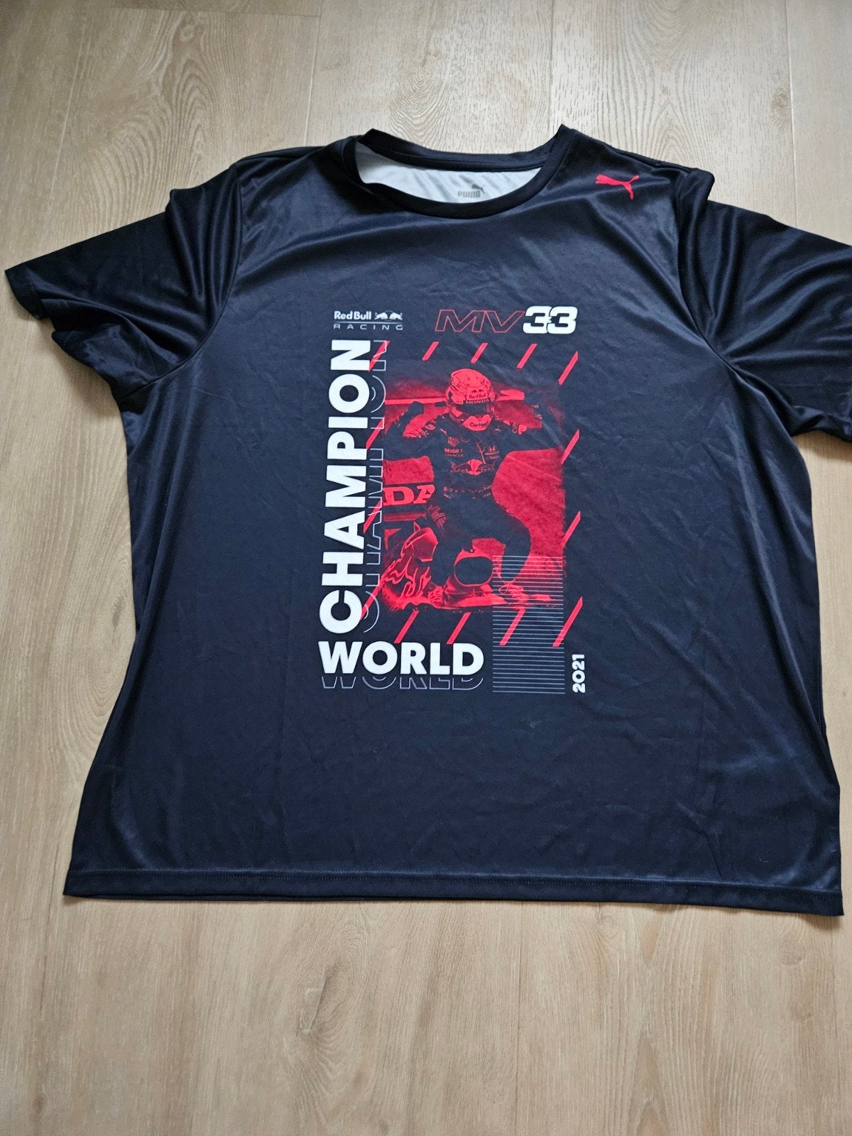 Max Verstappen T-shirt 2021 kampioen maat XXL, Ophalen of Verzenden, Nieuw, Overige maten, Puma