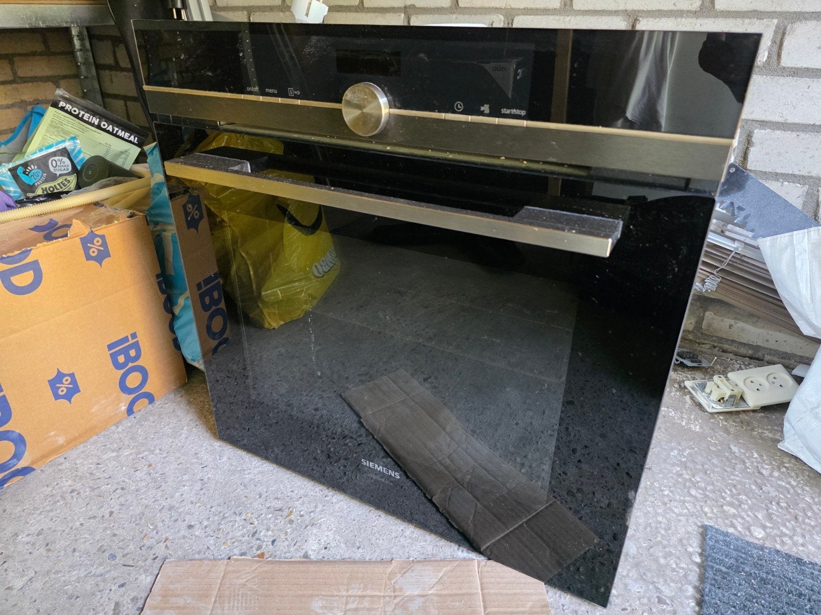 Siemens IQ700 HB875G5B1 met Pyrolyse zelfreiniging - Inbouw, Ophalen, Hete lucht, Siemens, Inbouw