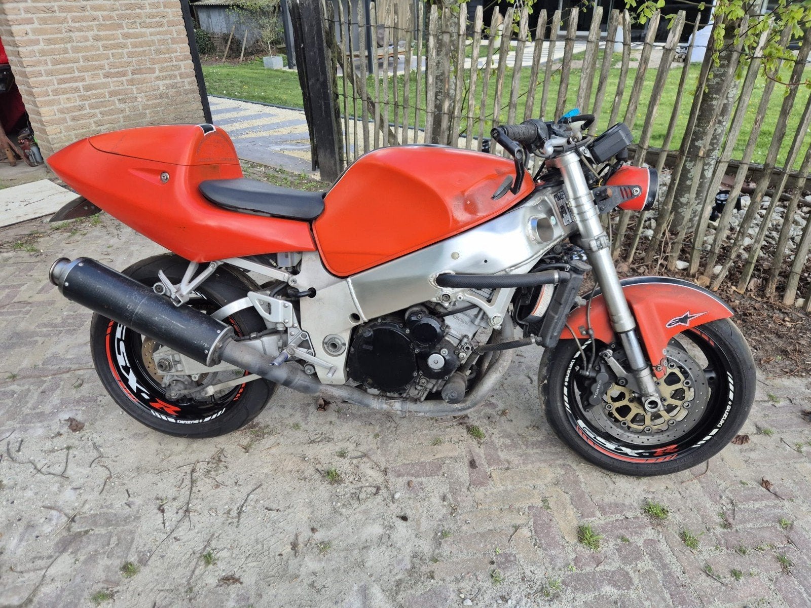 Suzuki GSX-R Streetfighter - Unieke Custom Motor, 750 cc, 4 cilinders, Motorrijbewijs A, Gebruikt