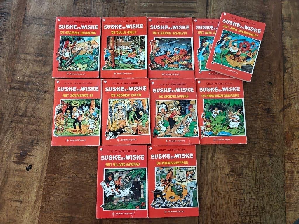 11 Mini albums Suske en Wiske 2003, Gelezen, Willy van der Steen., Ophalen of Verzenden, Meerdere stripboeken