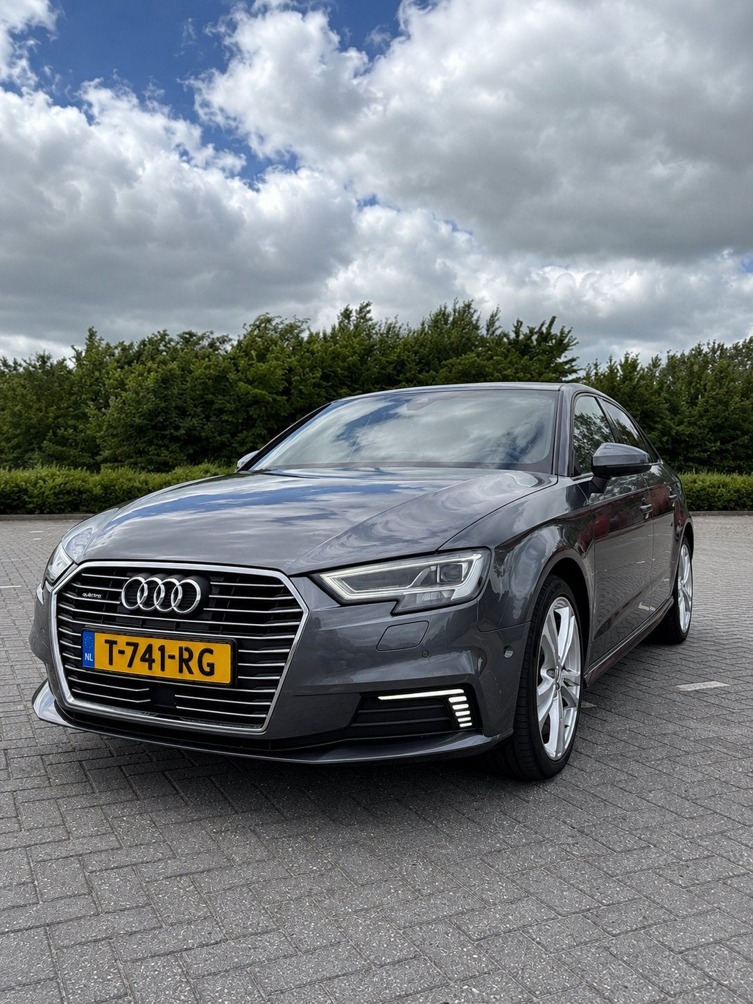 Audi A3 Sportback 40 e-tron S-line | Pano | Matrix | B&O, Auto's, Audi, 4 cilinders, Multifunctioneel stuurwiel, Plug-in hybride