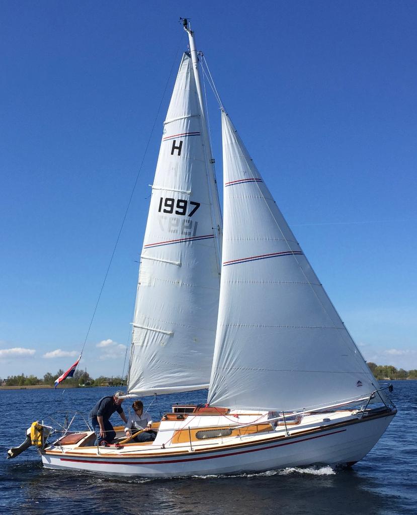 Te Koop zeer goed onderhouden Waarschip 725, Watersport en Boten, Kajuitzeilboten en Zeiljachten, Ophalen, Gebruikt, Waarschip