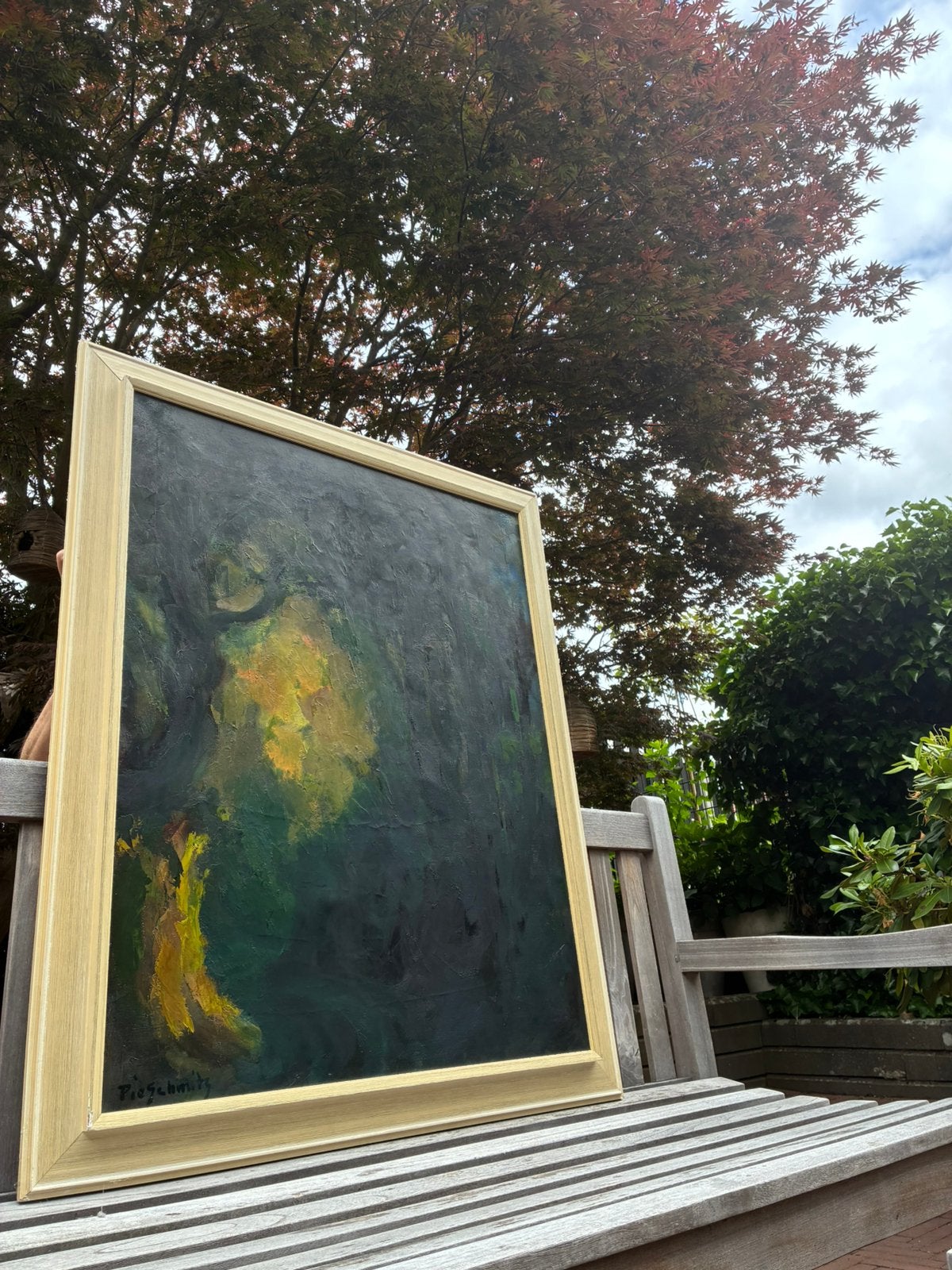 Schilderij Pie Schmitz, Ophalen