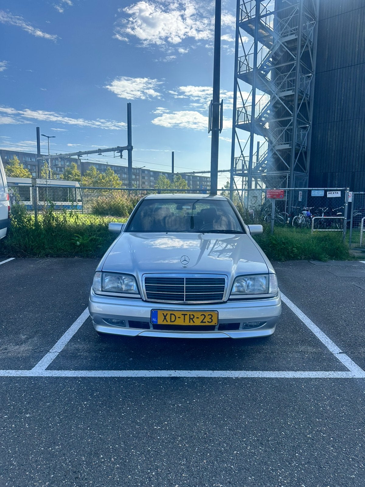 Mercedes-Benz C-Klasse 1.8 C180 Sedan Sport  1998  Zilver, Auto's, Achterwielaandrijving, 4 cilinders, 1799 cc, 122 pk