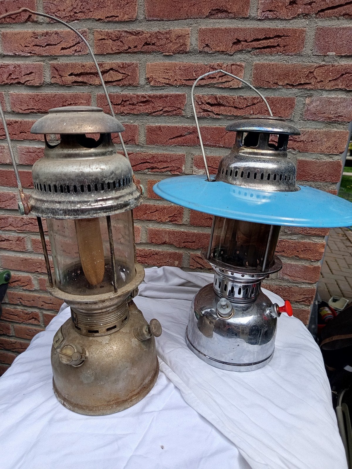 Petromax en anchor lamp, Ophalen of Verzenden