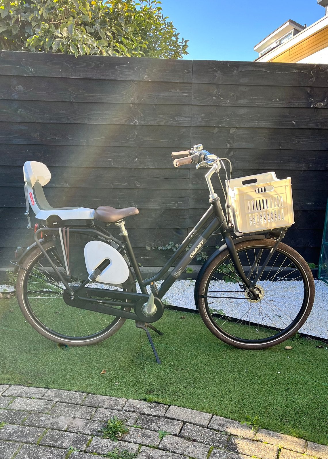 Zwarte Giant Triple X damesfiets, Ophalen, Zo goed als nieuw, Handrem