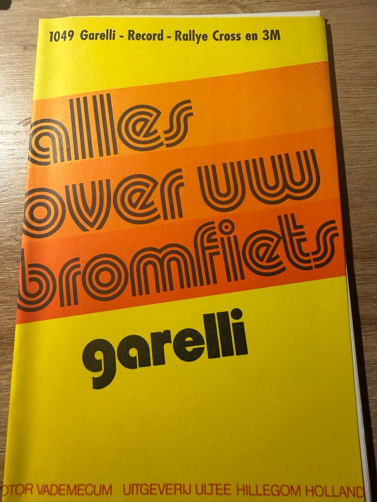Garelli Bromfiets Handleiding - Alles over uw bromfiets, Ophalen of Verzenden, Gebruikt
