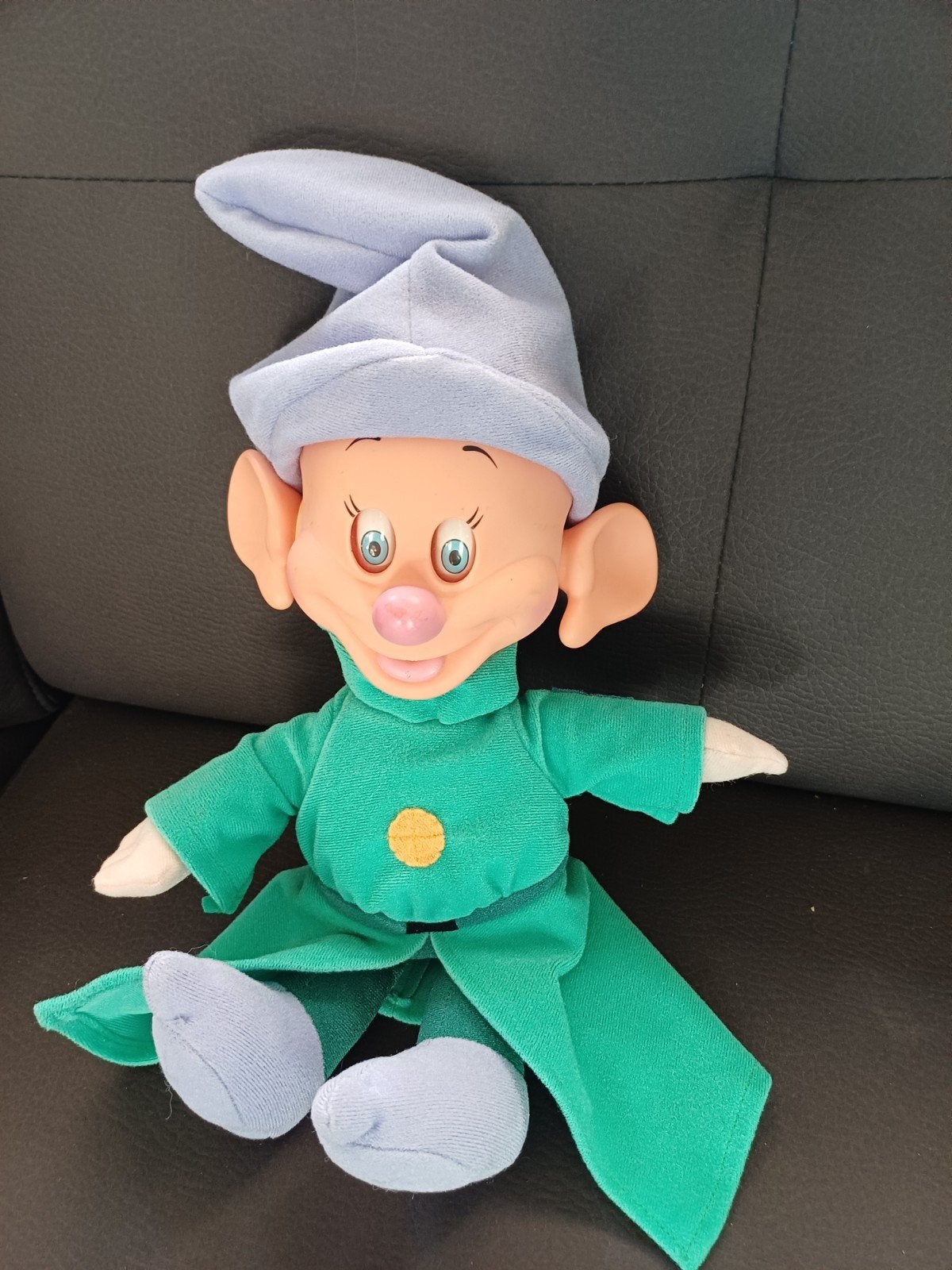 Mattel 1993 Dopey pop met bewegende oren en ogen, ca. 40cm, Kinderen en Baby's, Ophalen of Verzenden, Zo goed als nieuw, Overige typen