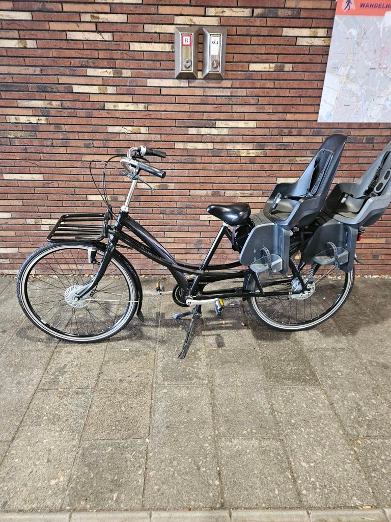 Azor tweeling fiets 8 versnelling alles na gezien nieuw band, Ophalen of Verzenden, 2 zitjes, Zo goed als nieuw, Overige merken