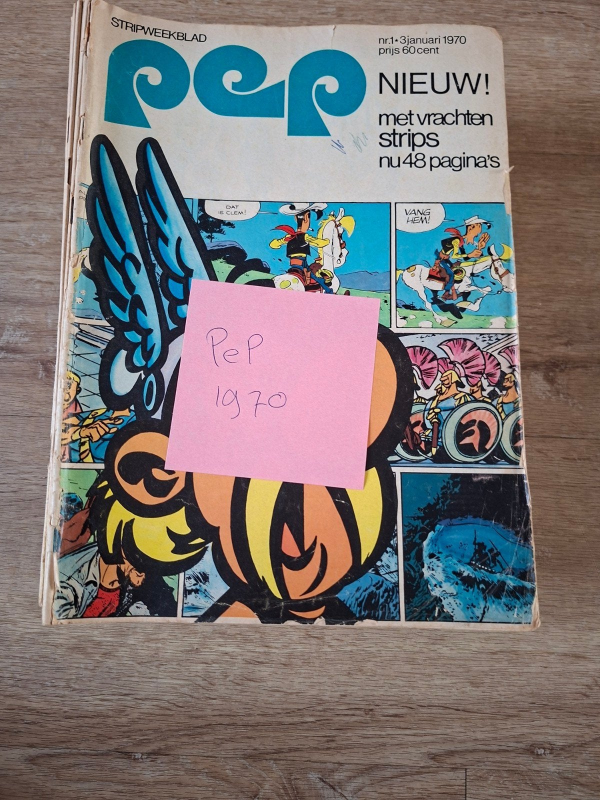 Pep jaargang 1970, Meerdere stripboeken, Ophalen of Verzenden, Gelezen