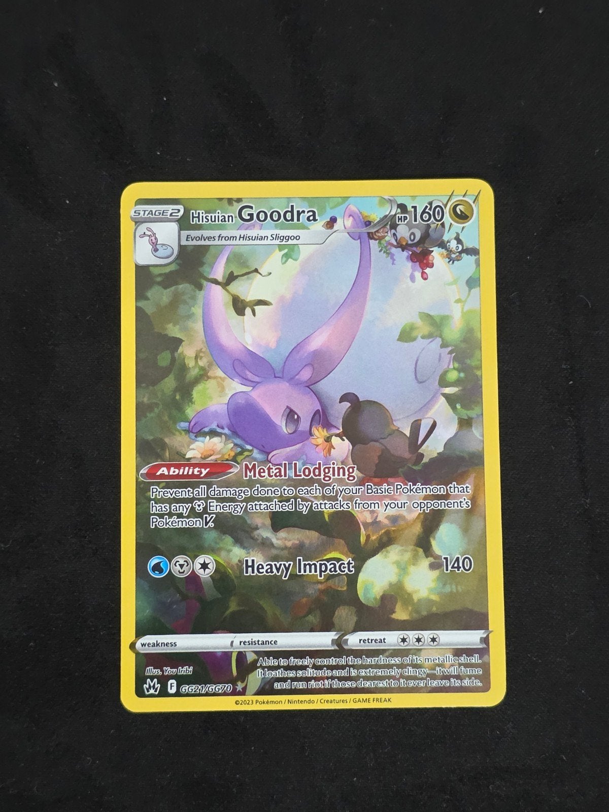 Hisuian Goodra gg21/GG70, Ophalen of Verzenden, Nieuw