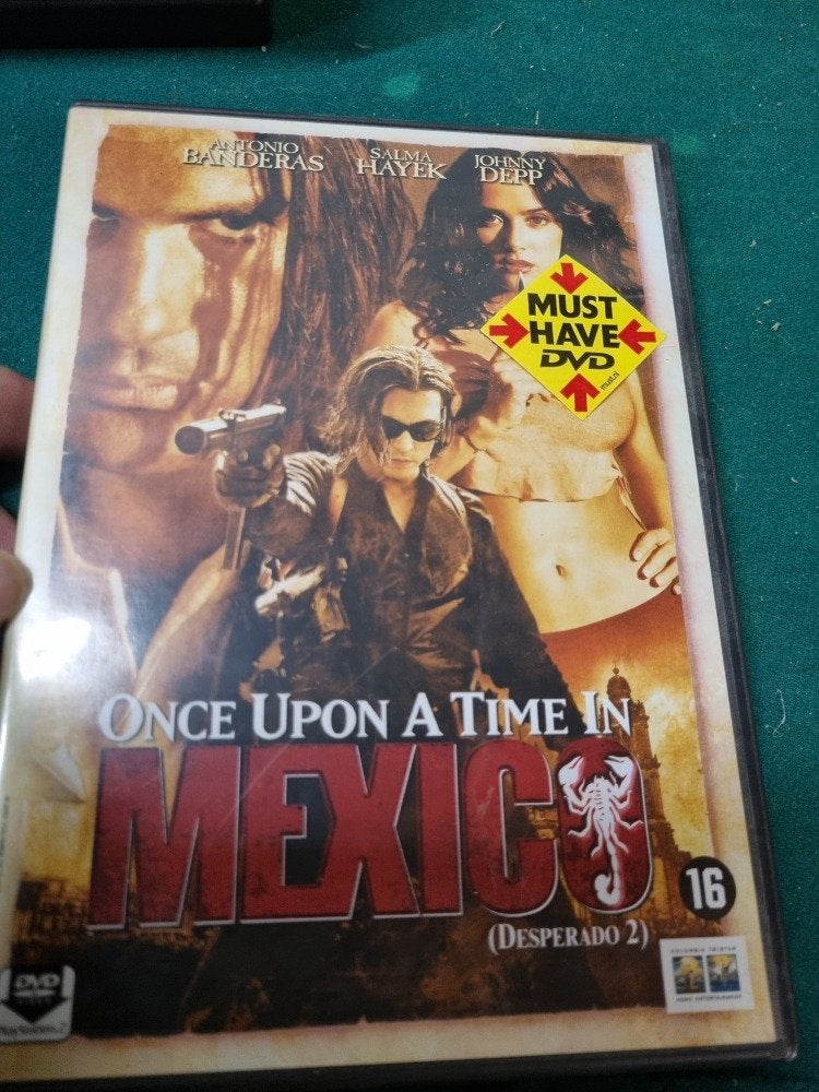 dvd once upon a time in mexico, Ophalen of Verzenden