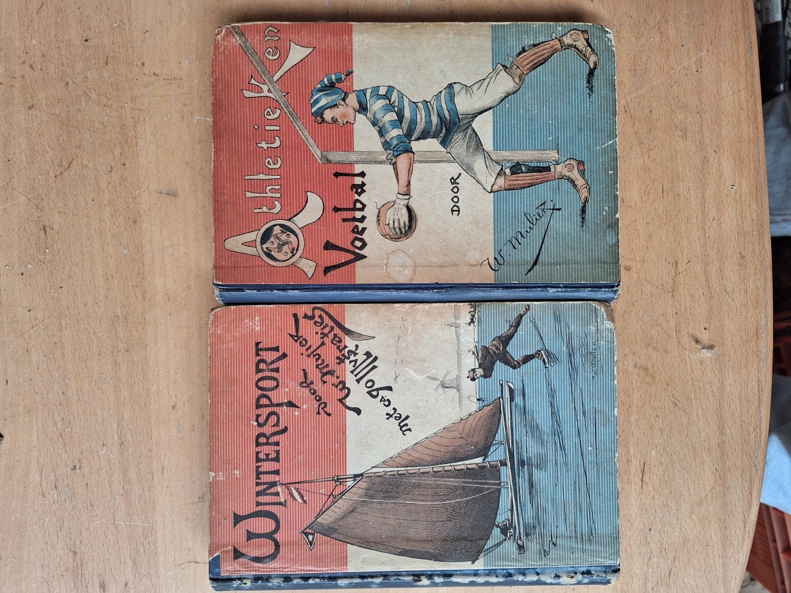 Zeldzaam: Eerste Nederlandse Voetbal Boek (W. Mulier), Ophalen