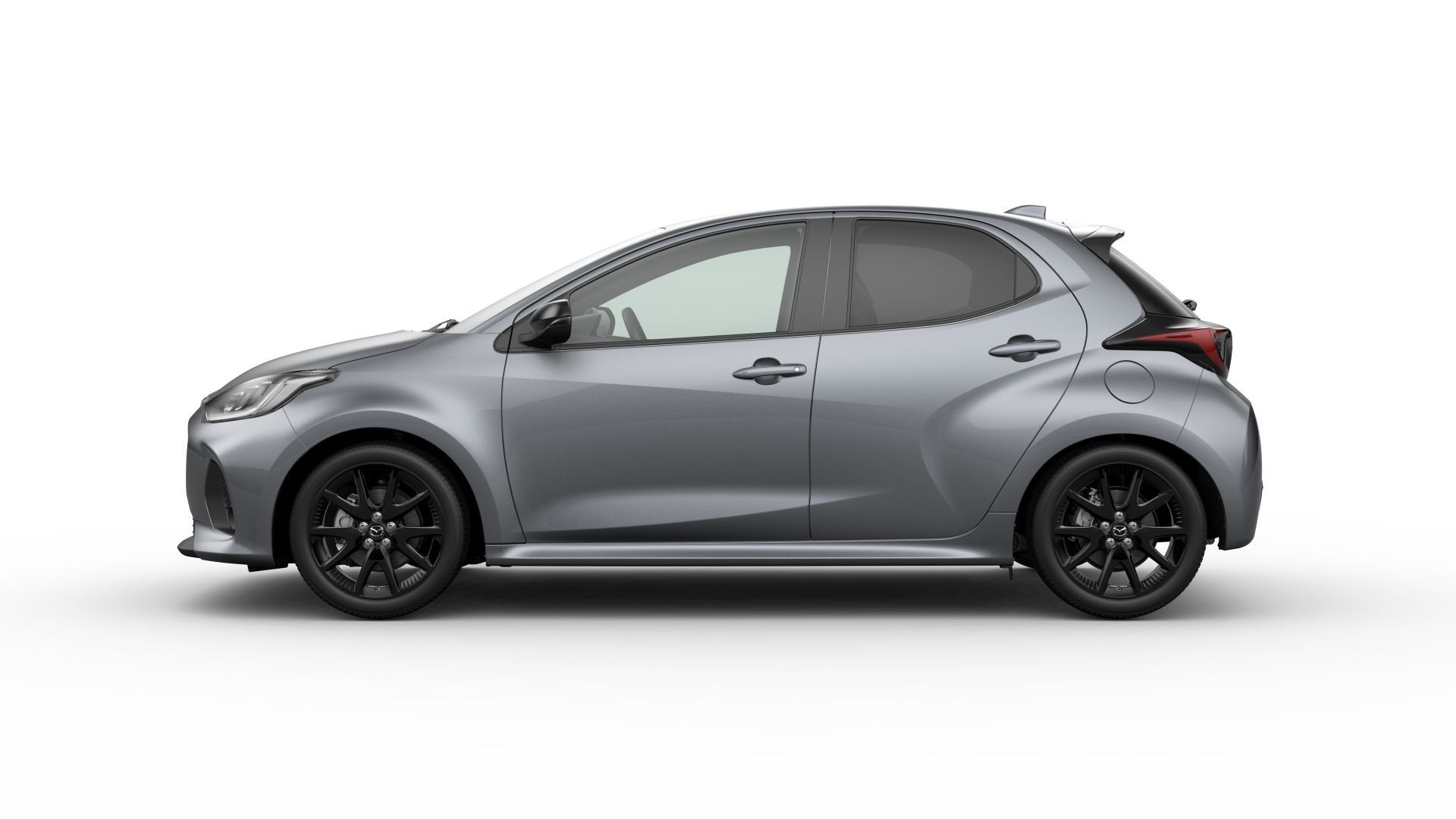 Mazda 2 Hybrid 1.5 Homura AUTOMAAT NAVI DMV APPLE CARPLAY /, Auto's, Dealer onderhouden, Zwart, 23 km/l, 1490 cc