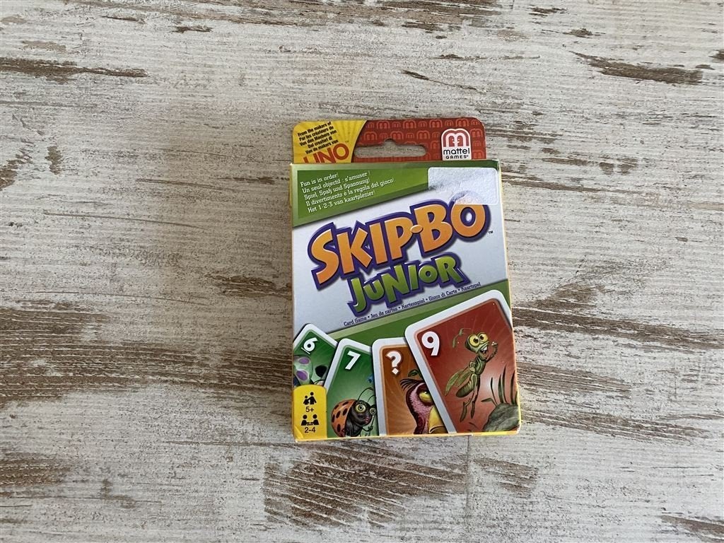 Skip-bo junior [s2044], Verzenden, Zo goed als nieuw