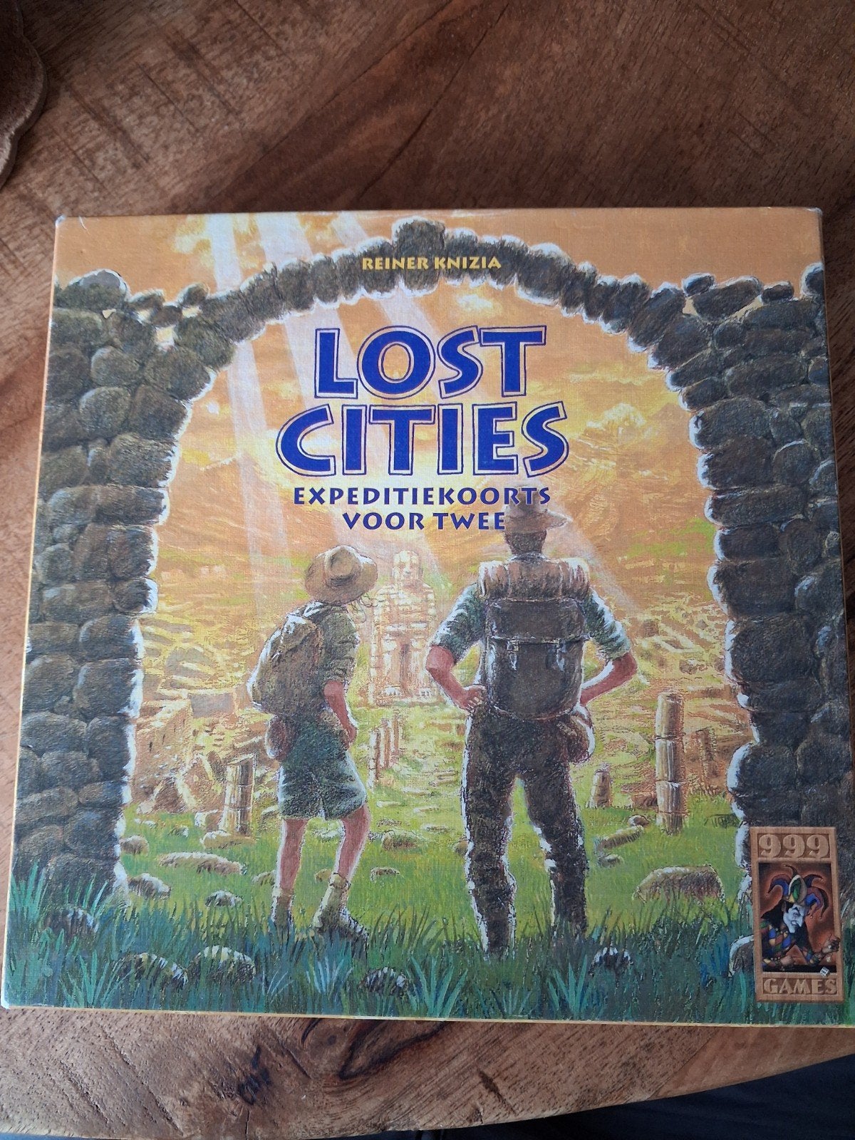 Lost Cities - 999 Games - Expeditiekaartspel voor twee, Een of twee spelers, Ophalen, Zo goed als nieuw, 999 Games