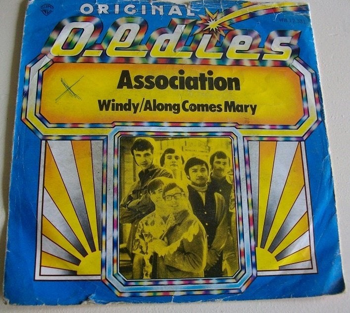 Association   Windy/Along comes Mary, Cd's en Dvd's, Vinyl Singles, Ophalen of Verzenden, Gebruikt, Pop