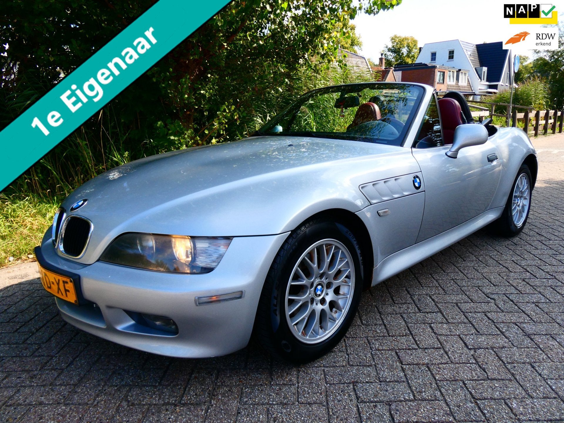 BMW Z3 Roadster 1.8 S 1e eigenaar 147.000km Airco Cruise Led, Auto's, BMW, 13 km/l, Gebruikt, 118 pk, 4 cilinders