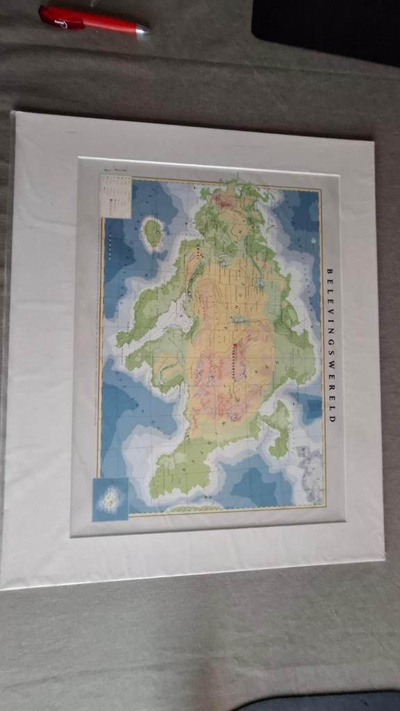 Zeefdruk: De Belevingswereld, Antiek en Kunst, Kunst | Litho's en Zeefdrukken, Ophalen of Verzenden