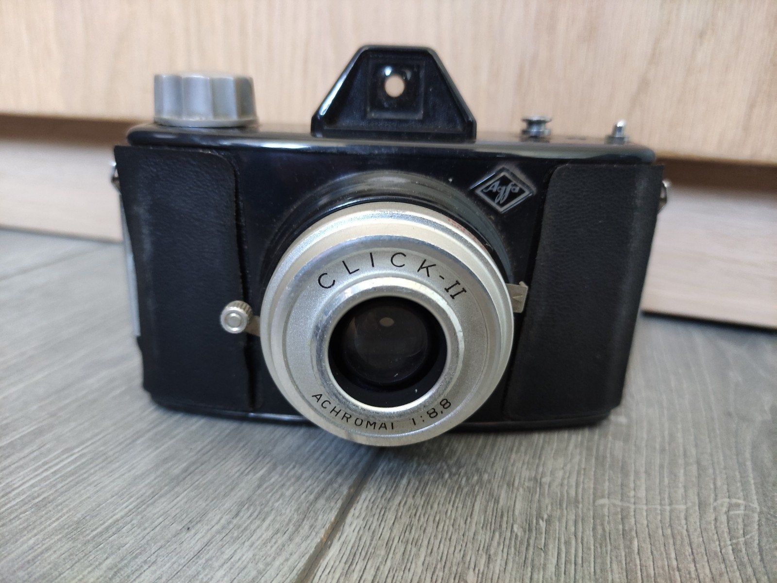 Agfa click 2 camera met hoes (werkend), Audio, Tv en Foto, Fotocamera's Analoog, Ophalen of Verzenden, Compact, Overige Merken