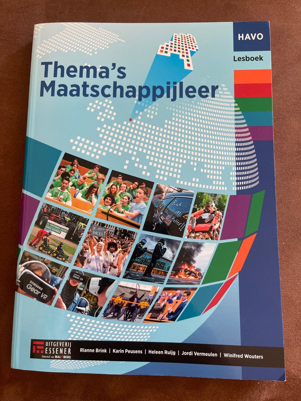 Thema's Maatschappijleer HAVO Lesboek, Ophalen of Verzenden, Zo goed als nieuw, HAVO, Maatschappijleer