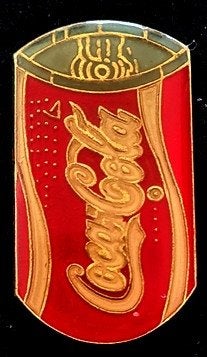 Coca-Cola blikje pin, Verzenden, Nieuw, Transport, Speldje of Pin