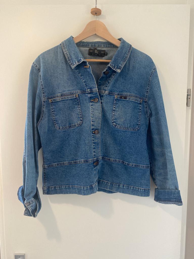 Stijlvol spijkerjack van BC Jeans, maat 42, Ophalen of Verzenden, Zo goed als nieuw, Maat 42/44 (L), Blauw