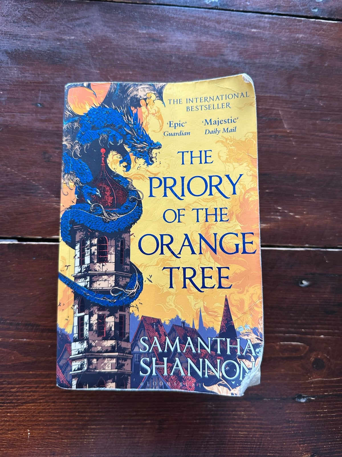 The Priory of the Orange Tree - Samantha Shannon, Boeken, Ophalen of Verzenden, Gelezen