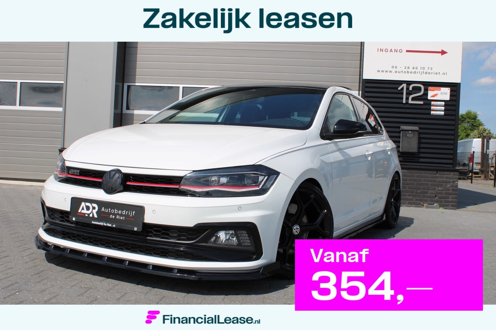 Volkswagen Polo 2.0 TSI GTI DSG|PANO|CAMERA|BEATS|MAXTON|VIR, Stof, Gebruikt, Zwart, 4 cilinders