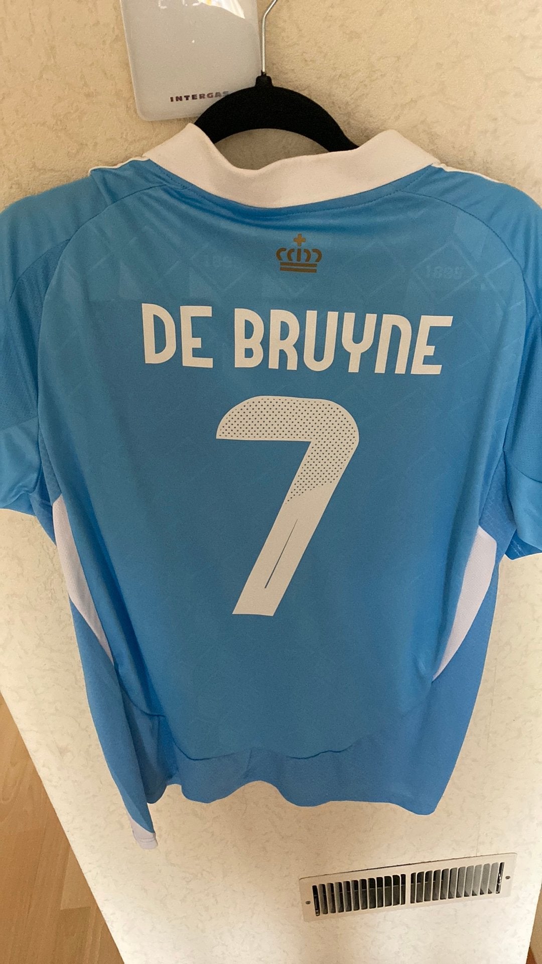 Belgie shirt nr 7 De Bruyne maat L, Ophalen of Verzenden, Nieuw, Buitenlandse clubs, Shirt