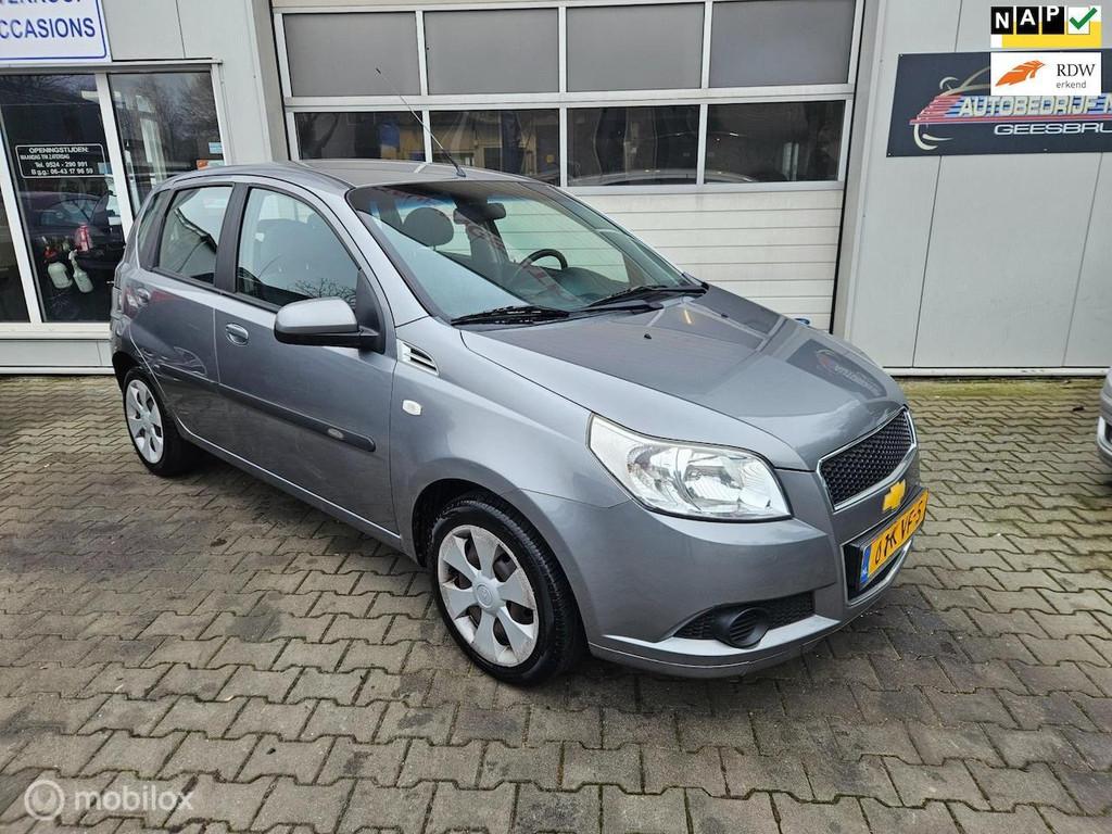Chevrolet Aveo 1.2 16V LS 5-deurs ..AIRCO, Auto's, Chevrolet, Voorwielaandrijving, Aveo, 4 cilinders, 400 kg