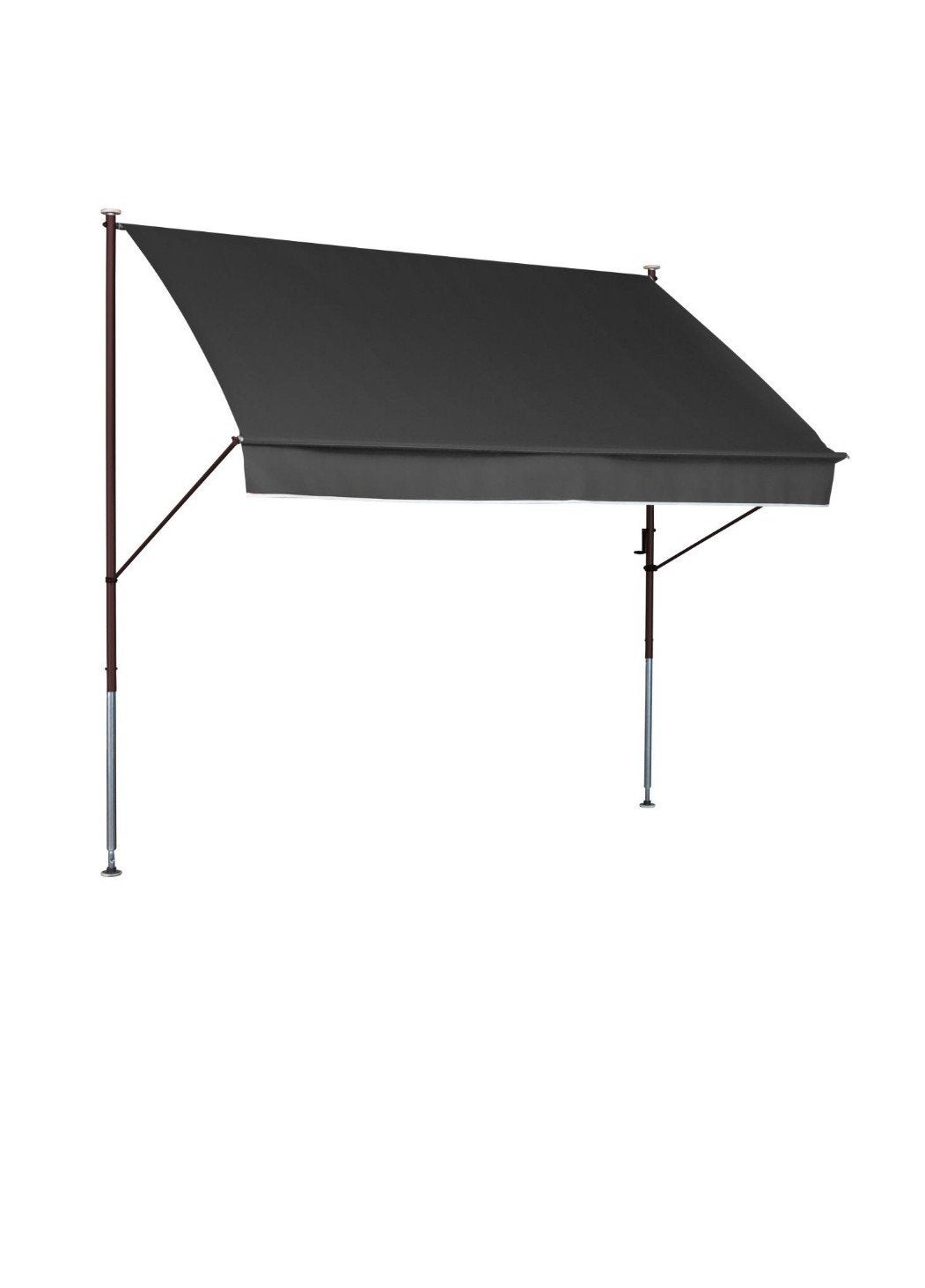 Zonnescherm LIVARNO home Klemmarkies 200 x 150 cm Antraciet, Ophalen, Nieuw