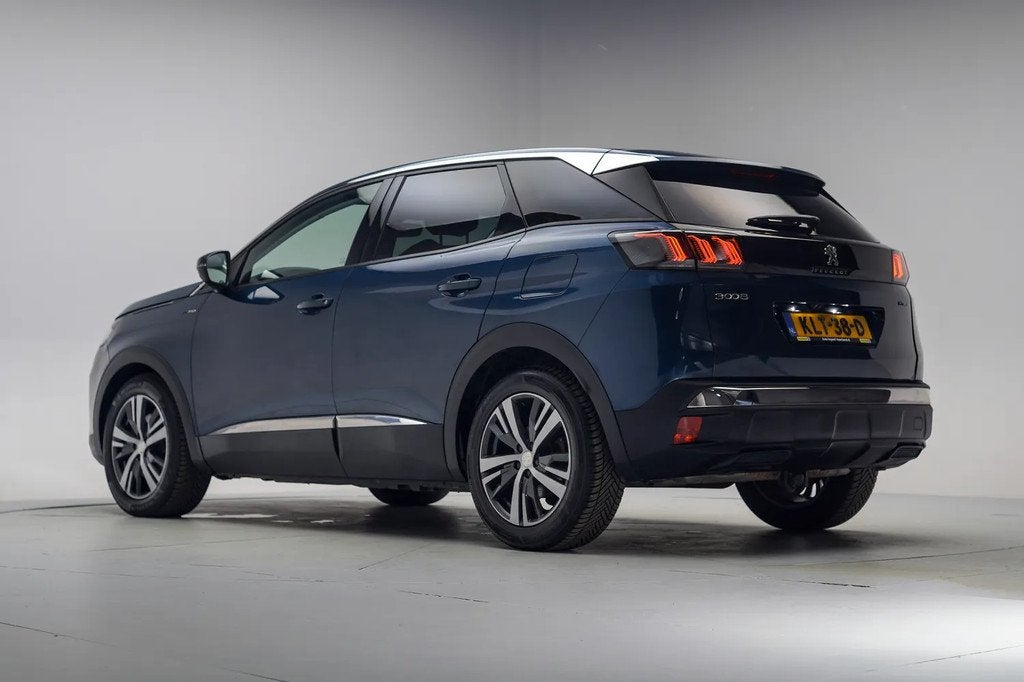 Peugeot 3008 1.6 Plug-in Hybrid 225 Allure [ LED Navi Camera, Auto's, Blauw, Bedrijf, Hybride Elektrisch/Benzine, 71 km/l