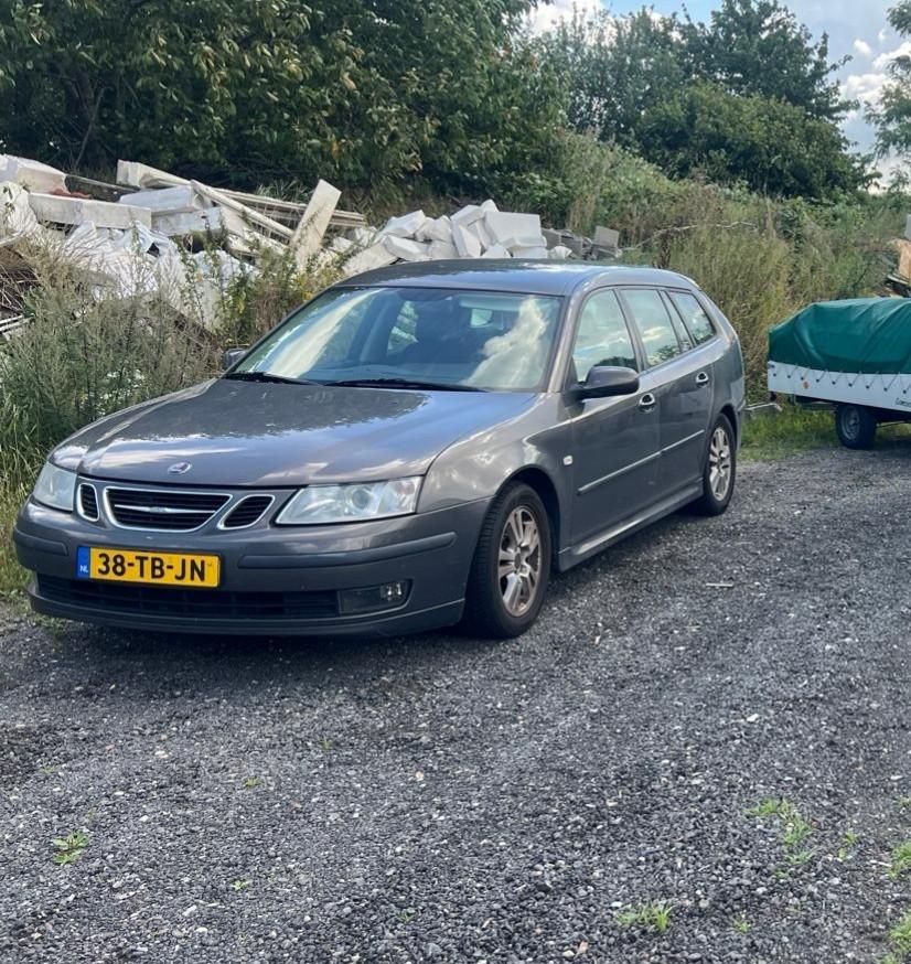 Saab 9-3 1.8 I Sport Estate 2006 Grijs, Ophalen of Verzenden