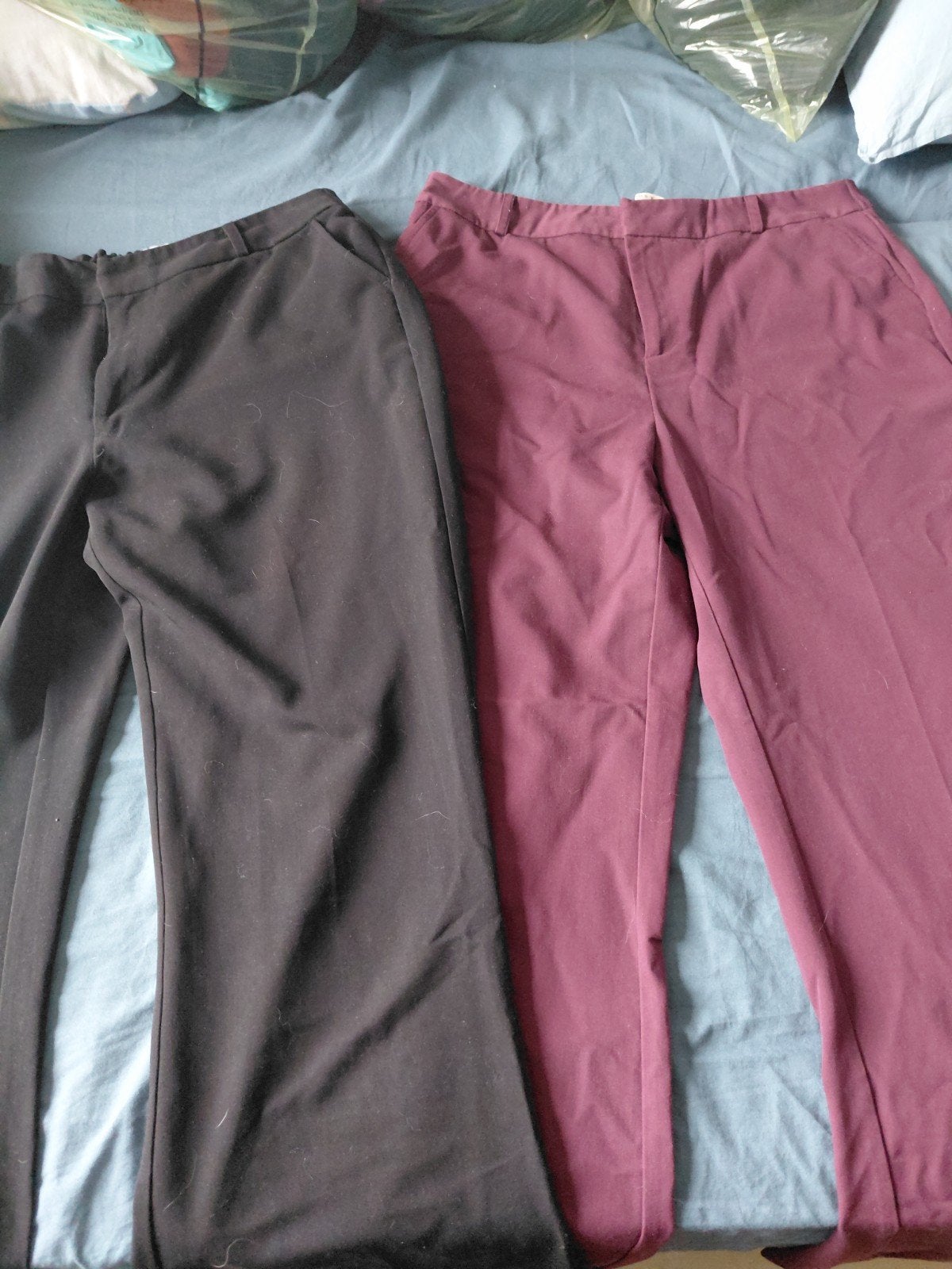 Costen Basic Broeken - Zwart (L) & Bordeaux (XL), Costes Basic, Zwart, Maat 42/44 (L), Ophalen of Verzenden