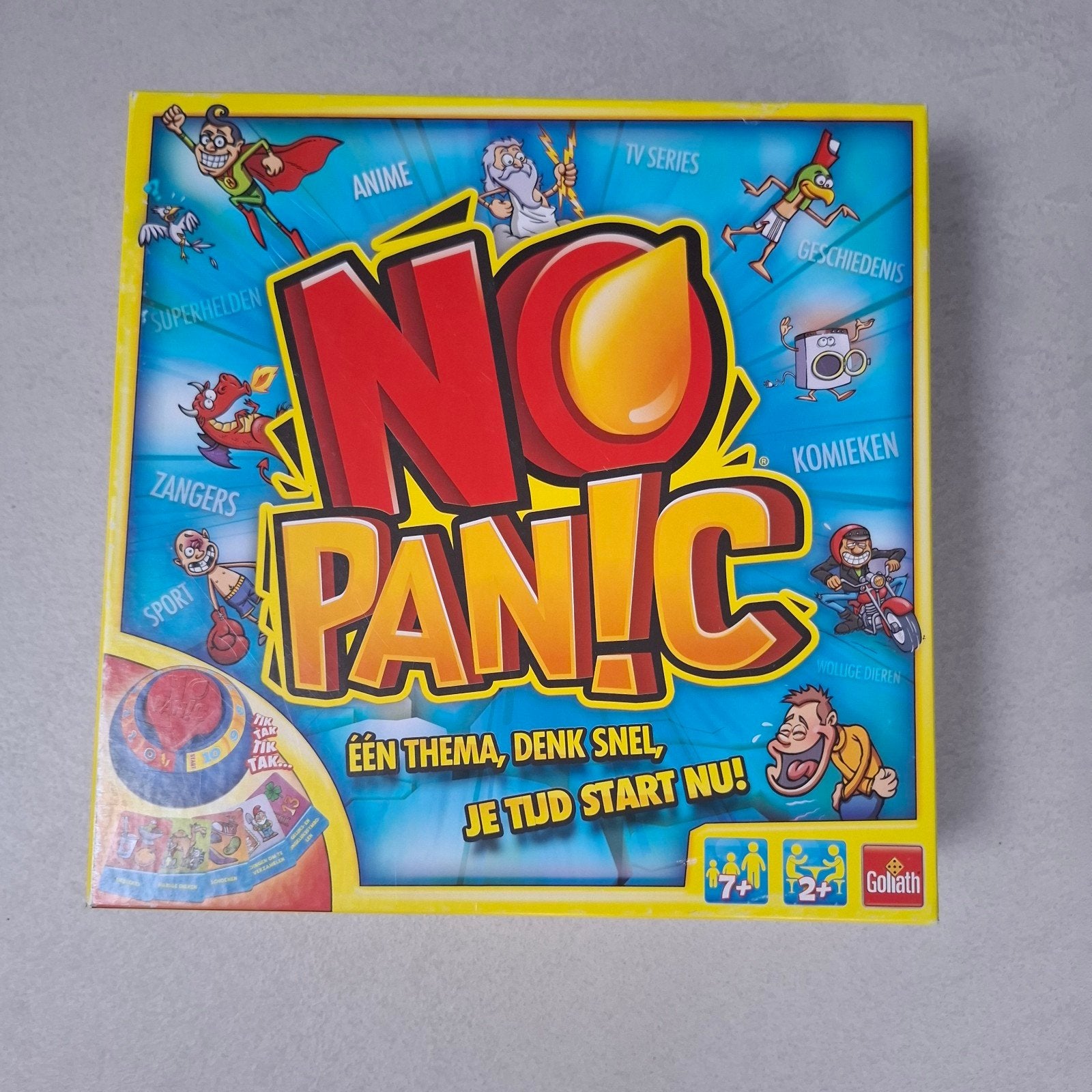 No Panic Gezelschapsspel - Goliath, Vijf spelers of meer, Ophalen of Verzenden, Zo goed als nieuw, Goliath