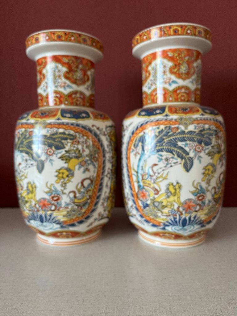 Chinese Vazen 2 stuks, Ophalen of Verzenden