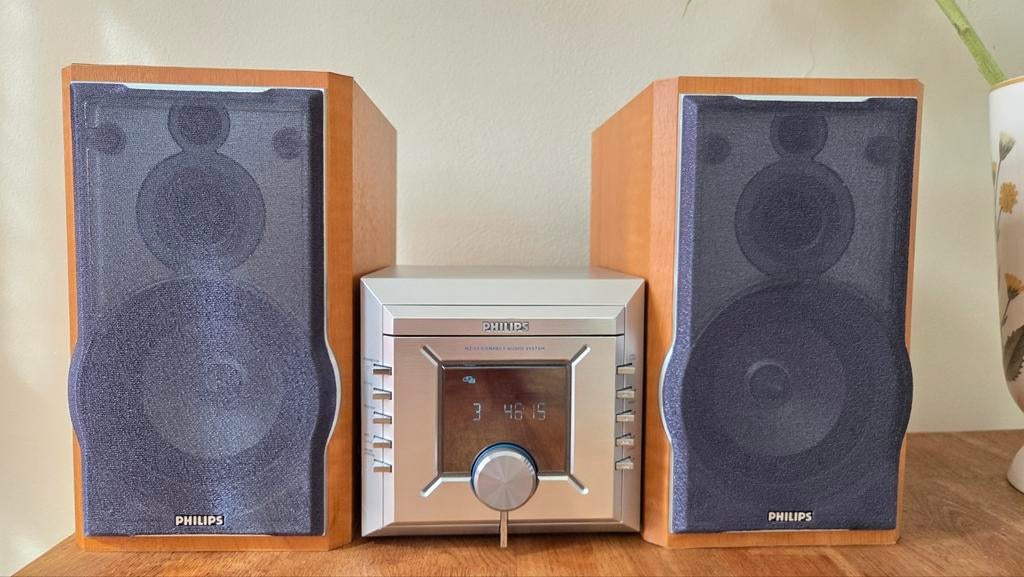 Philips Microset MZ33/22 met CD-speler en radio, Audio, Tv en Foto, Philips, Gebruikt, Tuner of Radio, Ophalen of Verzenden