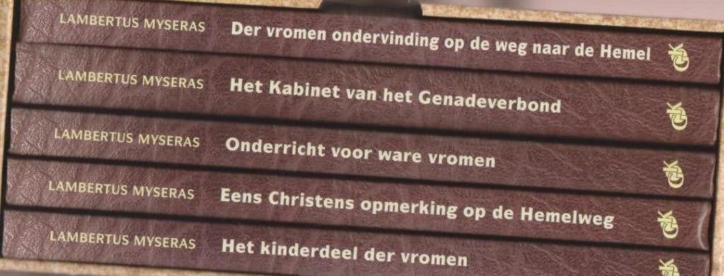 Lambertus Myseras: Al de werken (5 delen complete set)., Lambertus Myseras, Christendom | Protestants, Ophalen of Verzenden, Zo goed als nieuw