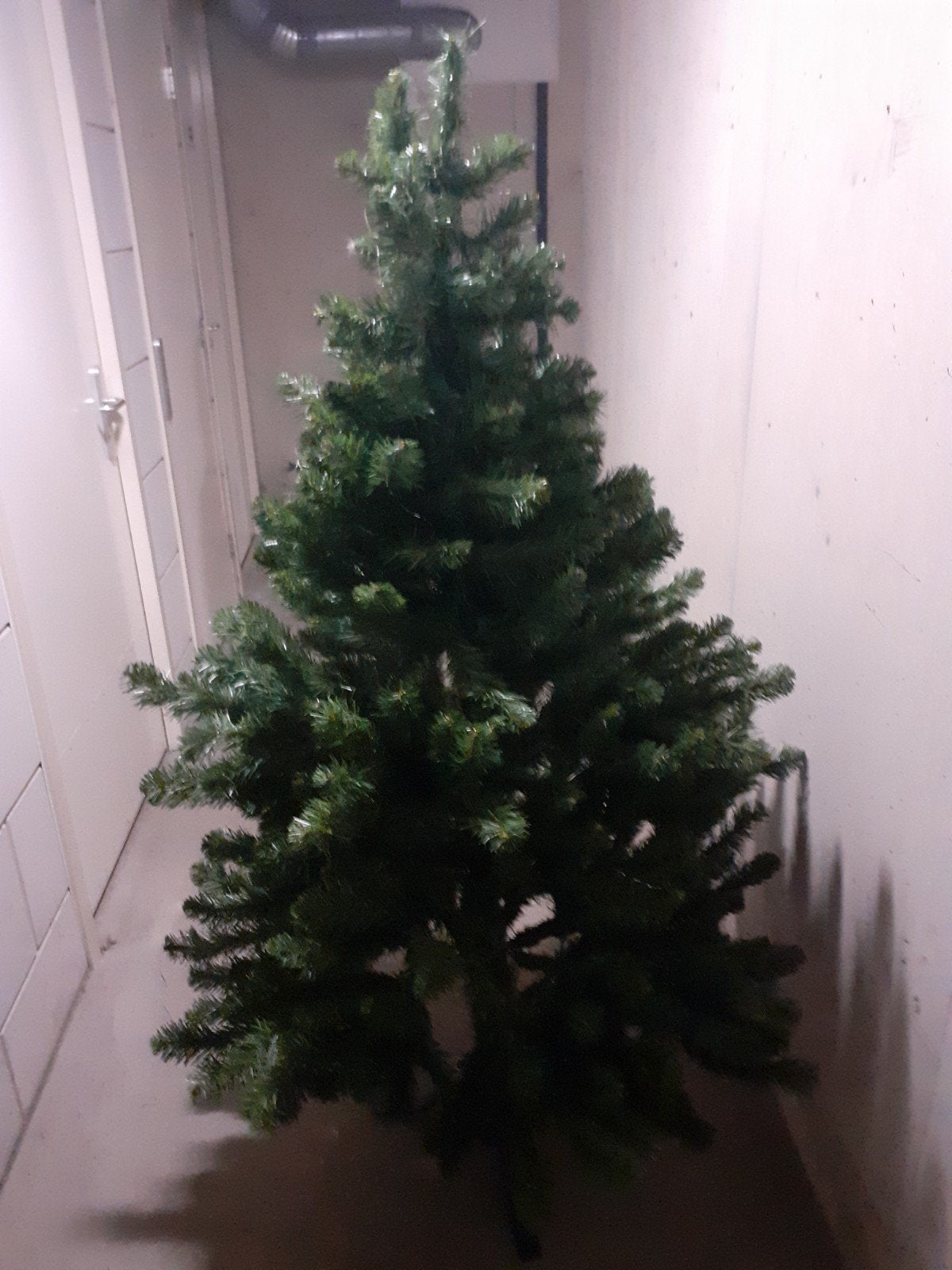 Kerstboom compleet, Ophalen