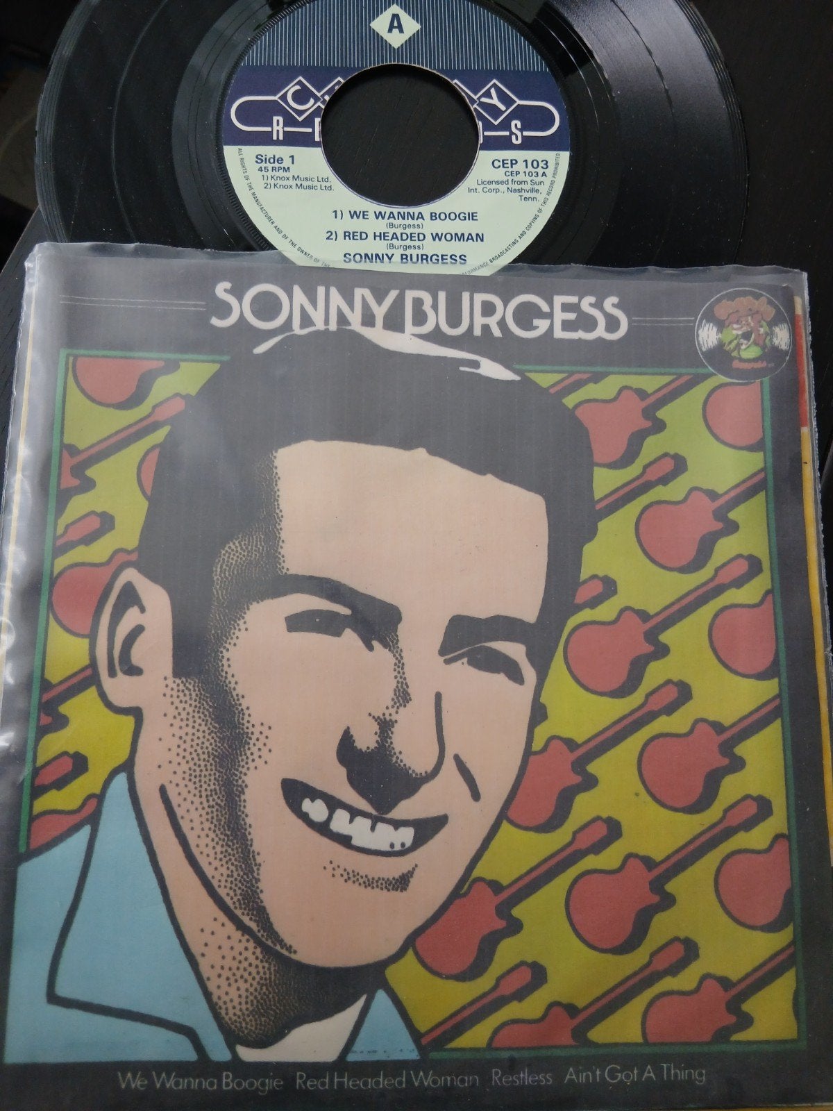 Ep Sonny Burgess, EP, Ophalen of Verzenden, EP