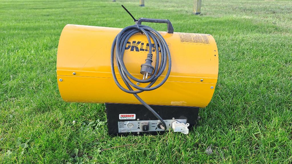 Oklima SG 100A gaskachel/propaankachel, Mertstraat 5, Overige soorten, Verkoop@teeuwentuinmachines.nl, Ophalen of Verzenden