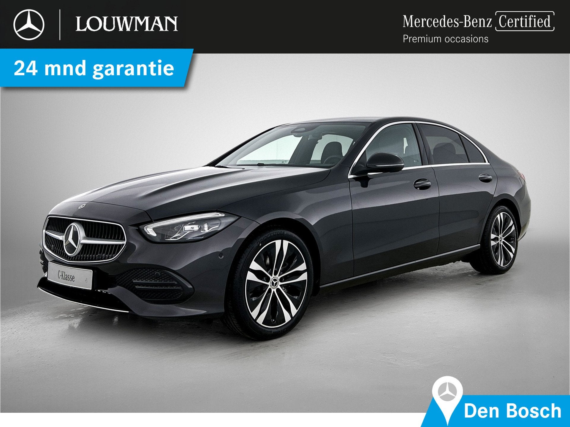 Mercedes-Benz C-Klasse 180 Business Solution Luxury | Trekha, 12 maanden, Achterwielaandrijving, 1800 kg, Origineel Nederlands